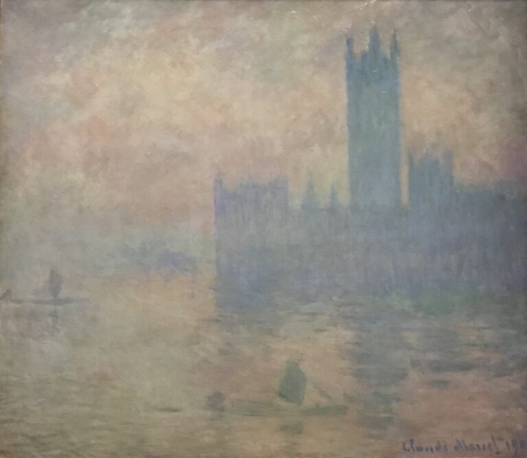 Le Parlement de Londres, effet de brouillard – Claude Monet Claude Monet