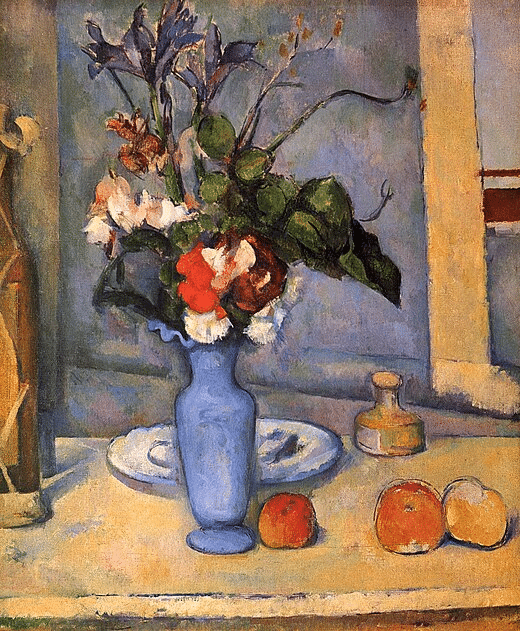 Le vase bleu – Paul Cézanne Paul Cézanne