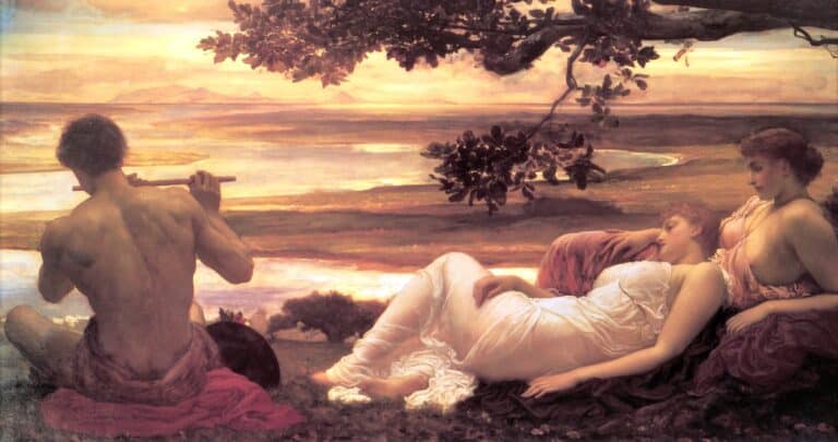 Idyll – Frederic Leighton Frederic Leighton