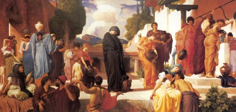 Andromaque en captivité – Frederic Leighton Frederic Leighton