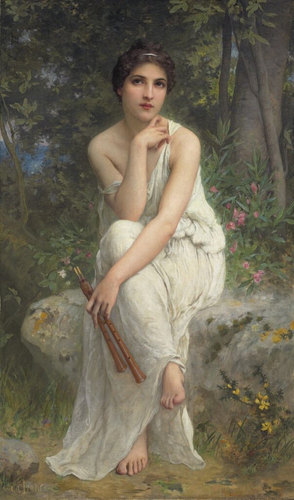 Le joueur de flûte – Charles-Amable Lenoir Charles-Amable Lenoir