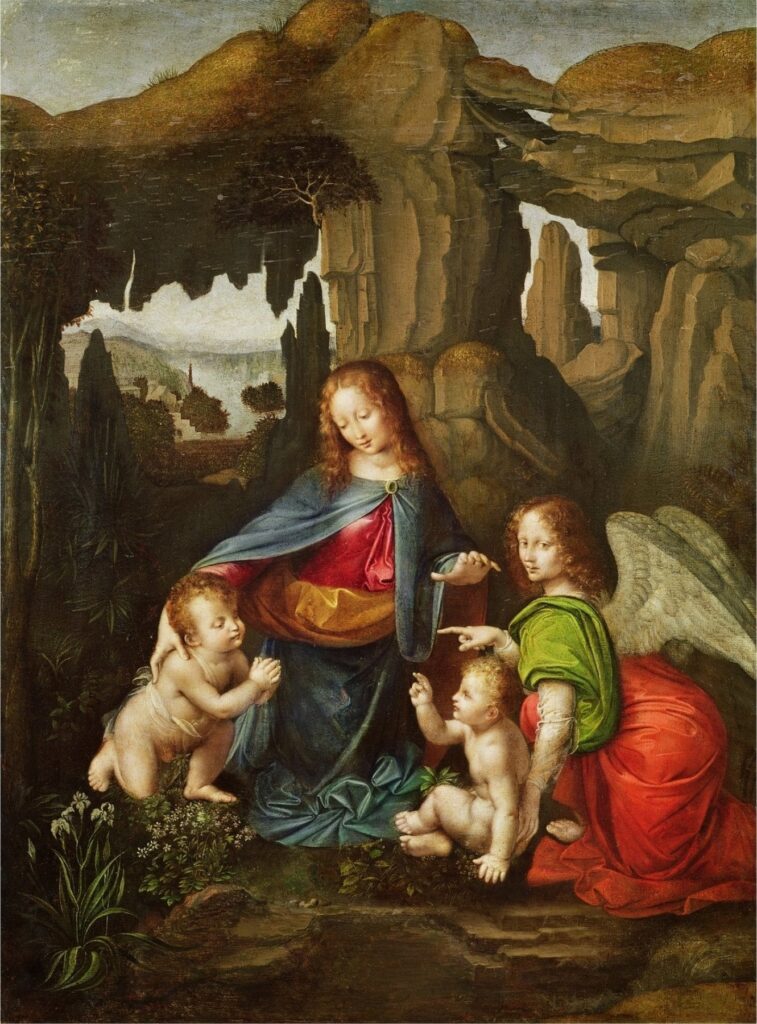 La Vierge aux rochers – Léonard de Vinci Léonard de Vinci