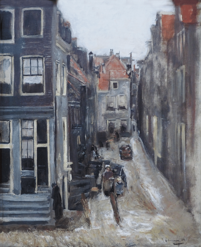 Judengasse à Amsterdam – Max Liebermann Max Liebermann