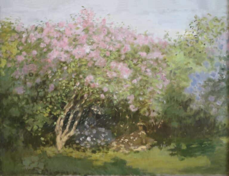 Lilas au soleil – Claude Monet Claude Monet