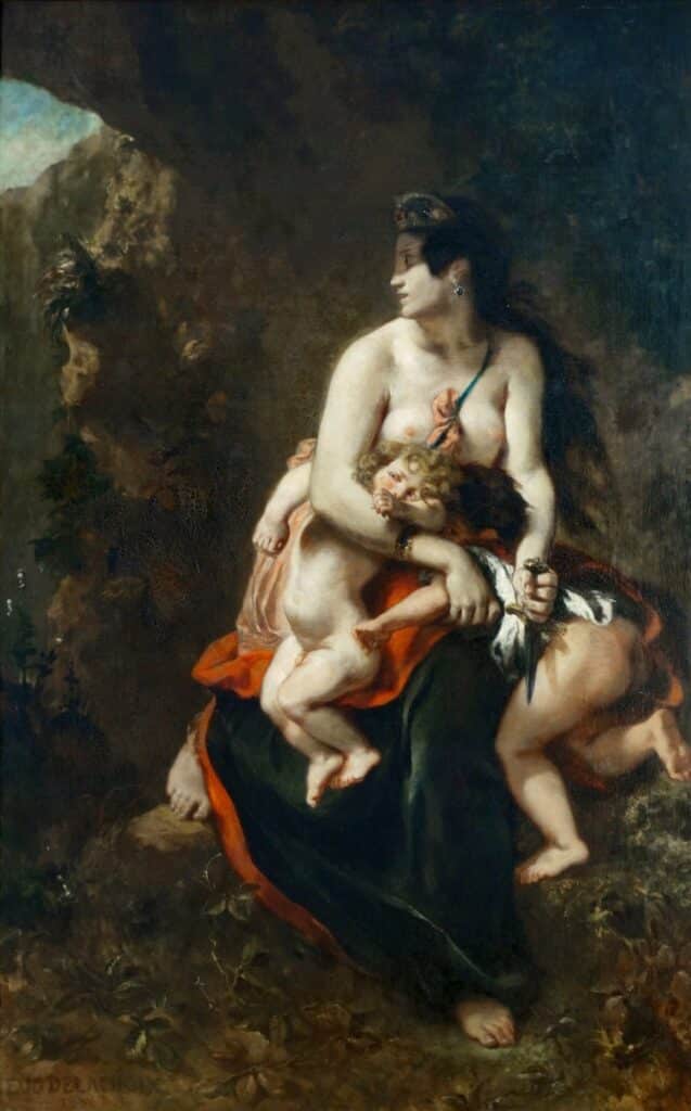 Médée furieuse – Eugène Delacroix Eugène Delacroix