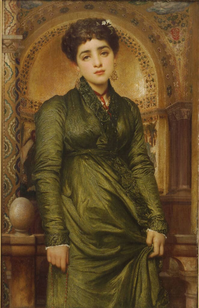 Après les vêpres – Frederic Leighton Frederic Leighton