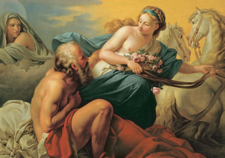 Le décollage d’Aurora – Louis Jean François Lagrenée Louis Jean François Lagrenée