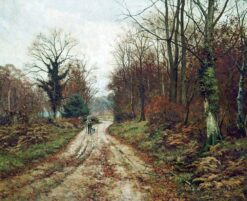 La route de l’automne (bois de Mitcham, Surrey) – Edward Wilkins Waite Edward Wilkins Waite