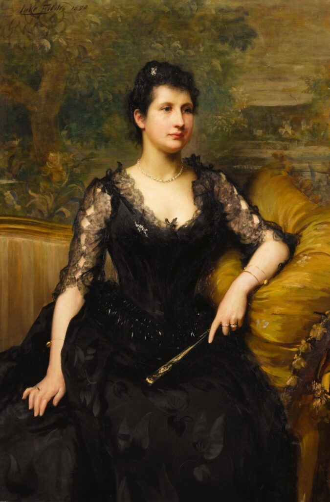 Madame Robert Borwick – Luke Fildes Luke Fildes