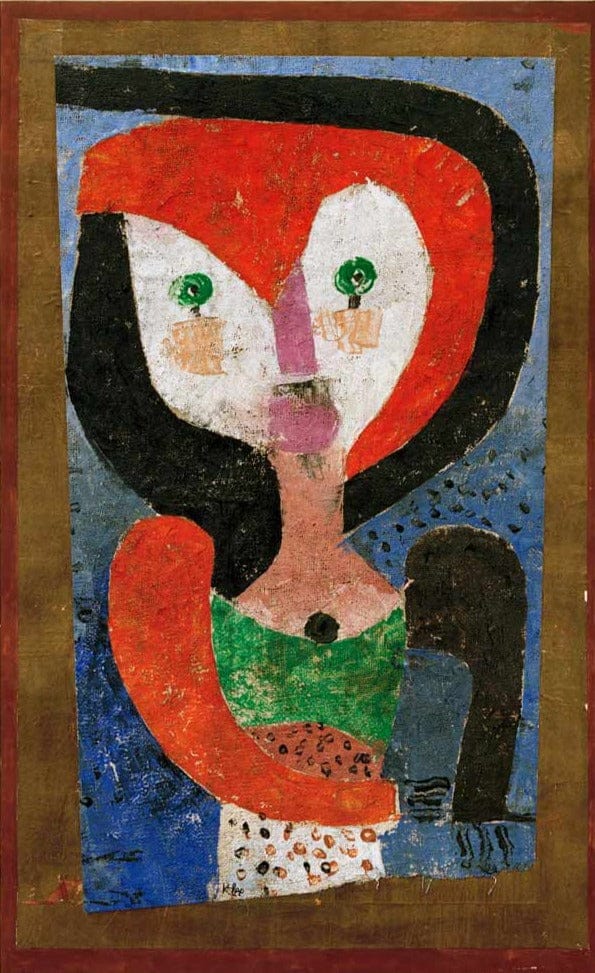 Fille de Saxe, 1922 – Paul Klee Paul Klee