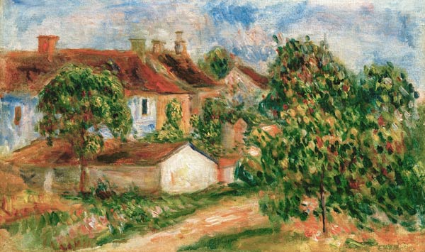 Maisons de village – Pierre-Auguste Renoir Pierre-Auguste Renoir