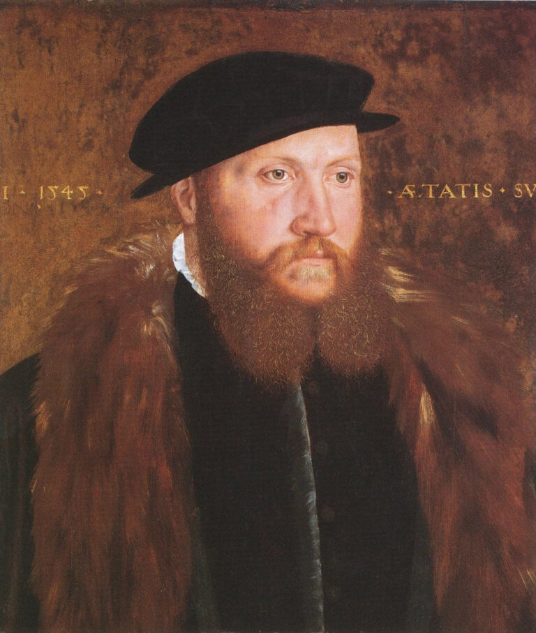 Portrait d’un inconnu portant une casquette noire – Hans Holbein le Jeune Hans Holbein le Jeune