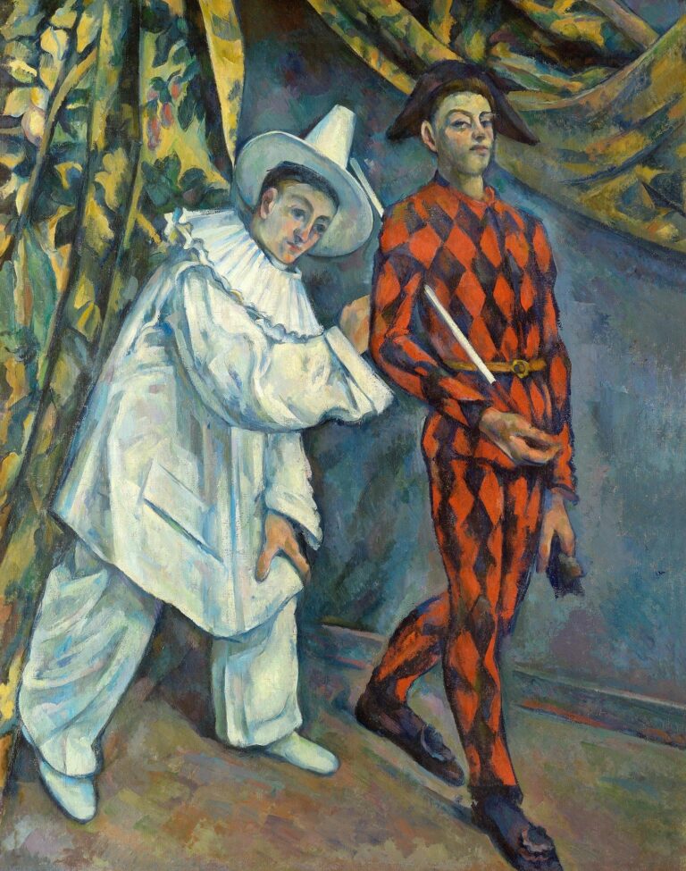 Pierrot et Harlequin – Paul Cézanne Paul Cézanne