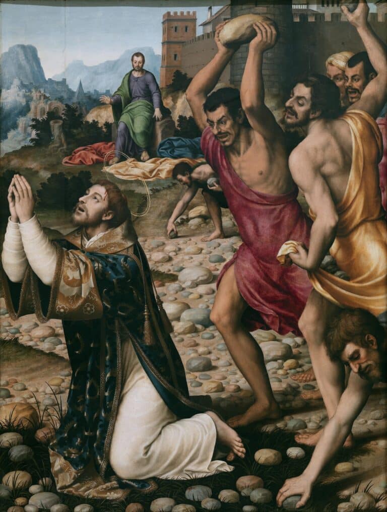 Le martyre de saint Étienne – Vicente Juan Masip Vicente Juan Masip
