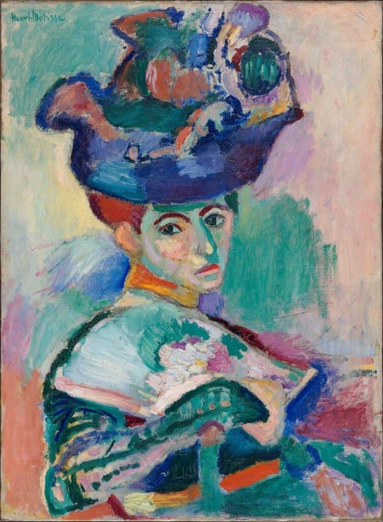 La femme au chapeau 1905 – Matisse Henri Matisse