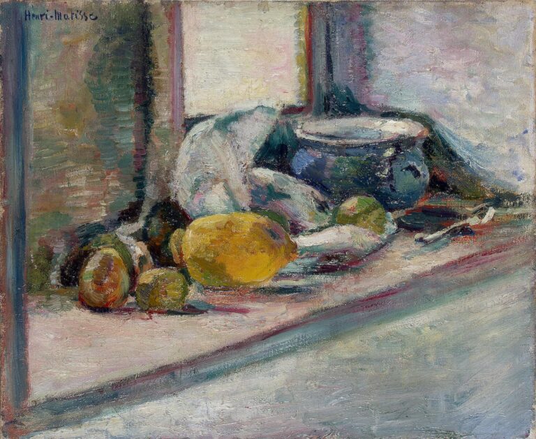 Pot bleu et citron – Matisse Henri Matisse