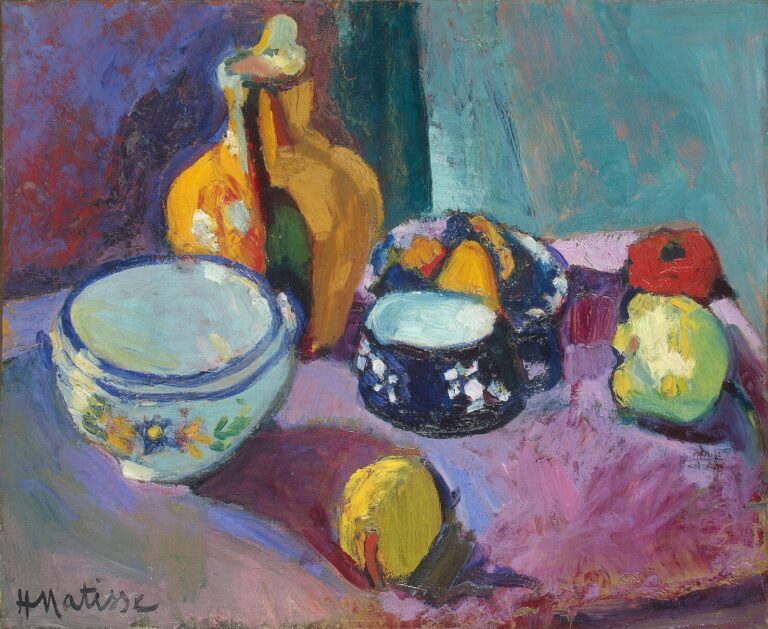 Plats et fruits – Matisse Henri Matisse