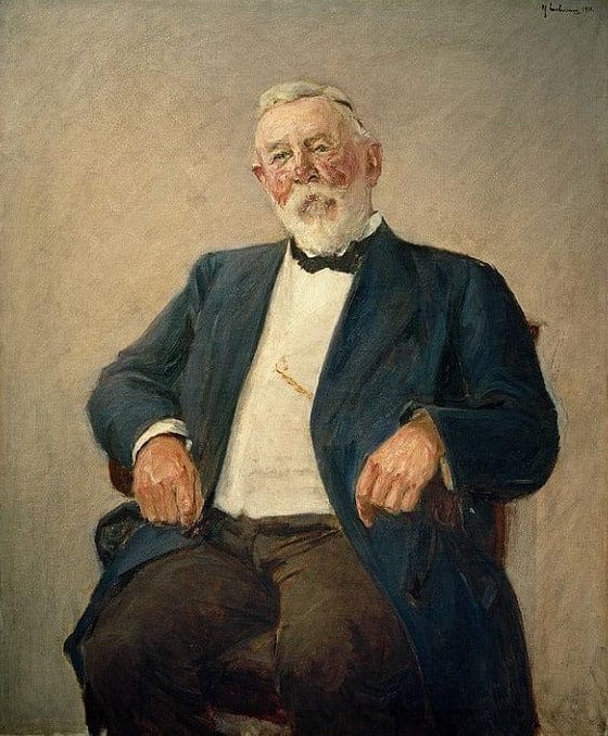 Portrait de l’architecte Friedrich Kuhnt – Max Liebermann Max Liebermann