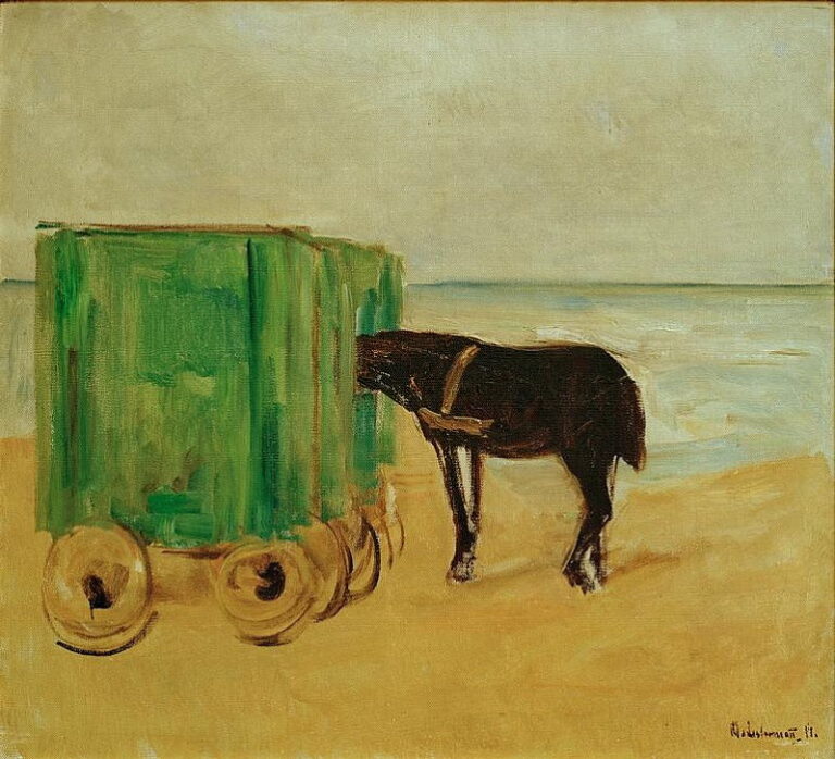 Chariot de bain vert – Max Liebermann Max Liebermann