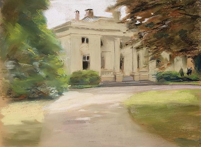 La maison de campagne Godeffroy dans le Hirschpark de Nienstedten sur l’Elbe, 1902 – Max Liebermann Max Liebermann