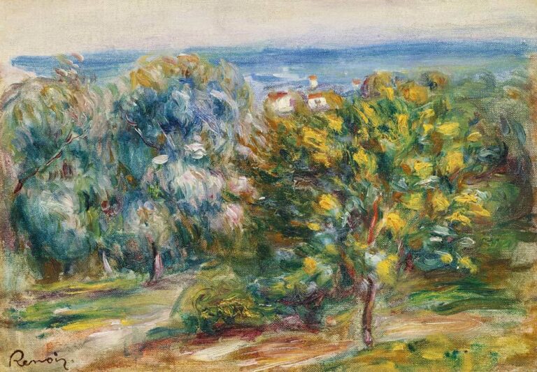 Paysage de midi – Pierre-Auguste Renoir Pierre-Auguste Renoir