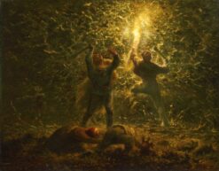 Chasser les oiseaux la nuit – Jean-François Millet Jean-François Millet