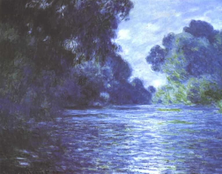 Bras de Seine, près de Giverny (W1487) – Claude Monet Claude Monet