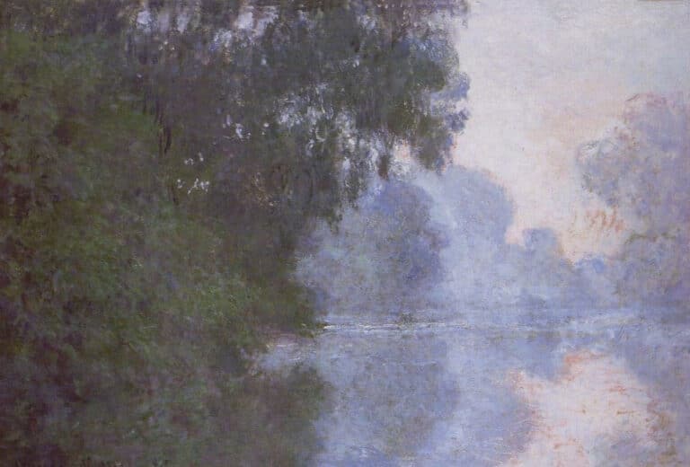 Matinée sur la Seine, effet de brume – Claude Monet Claude Monet