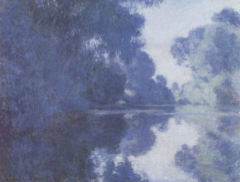 Matinée sur la Seine, près de Giverny de Claude Monet Claude Monet