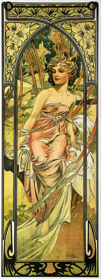 Éveil du matin – Mucha Alphonse Mucha