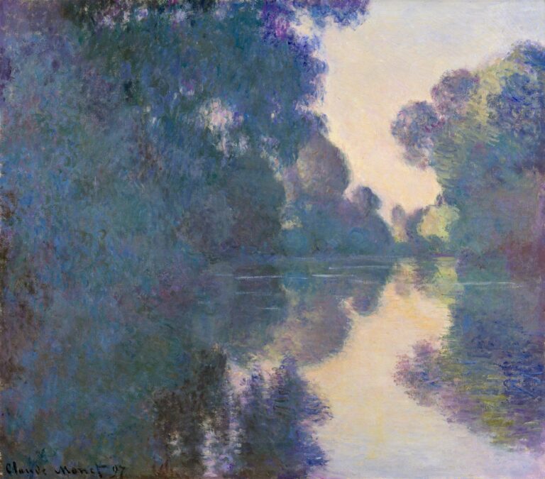 Le Matin sur la Seine, temps net – Claude Monet Claude Monet