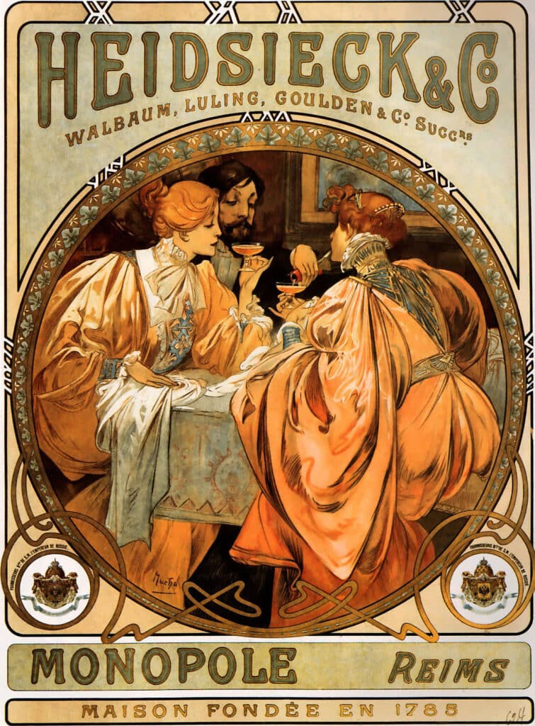 Heidsieck & Cie – Mucha Alphonse Mucha