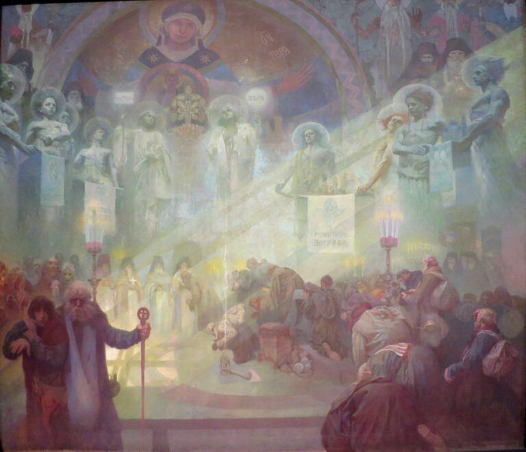 Mont Athos, la montagne sacrée – Mucha Alphonse Mucha