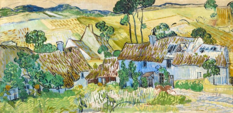 Fermes près d’Auvers – Van Gogh Vincent Van Gogh