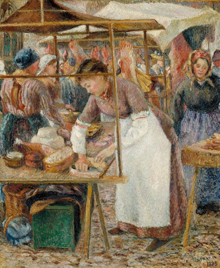 La femme de boucher – Camille Pissarro Camille Pissarro