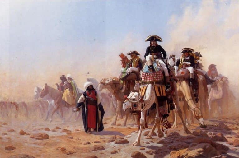 Napoléon pendant sa campagne en Égypte – Jean-Léon Gérôme Jean-Léon Gérôme