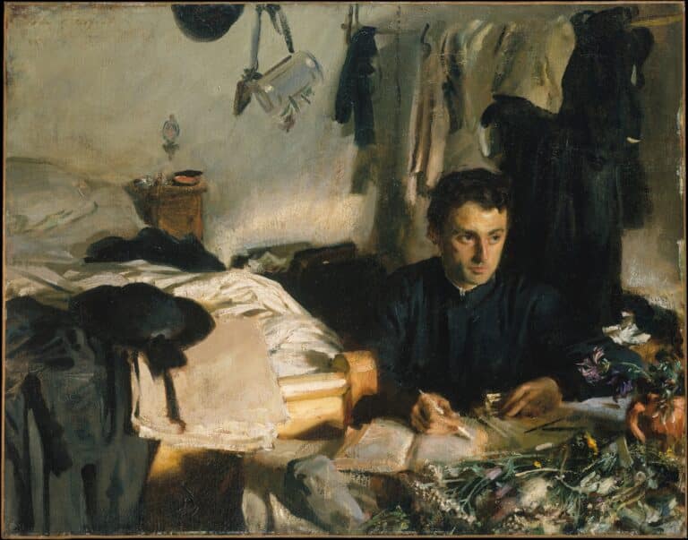 Père Sebastiano – John Singer Sargent John Singer Sargent