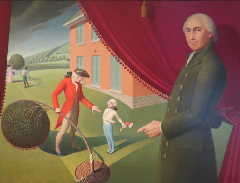 La fable de Parson Weems – Grant Wood Grant Wood