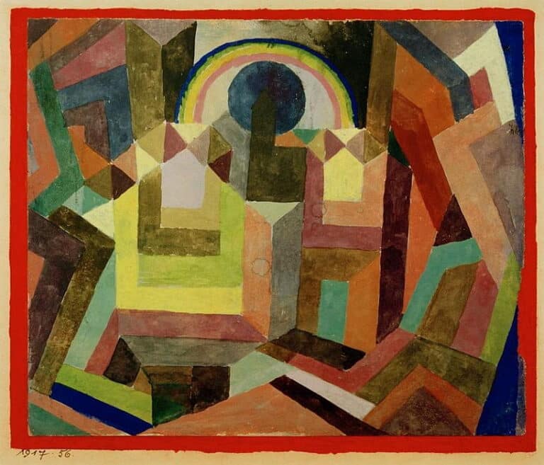 avec l’arc-en-ciel – paul klee Paul Klee