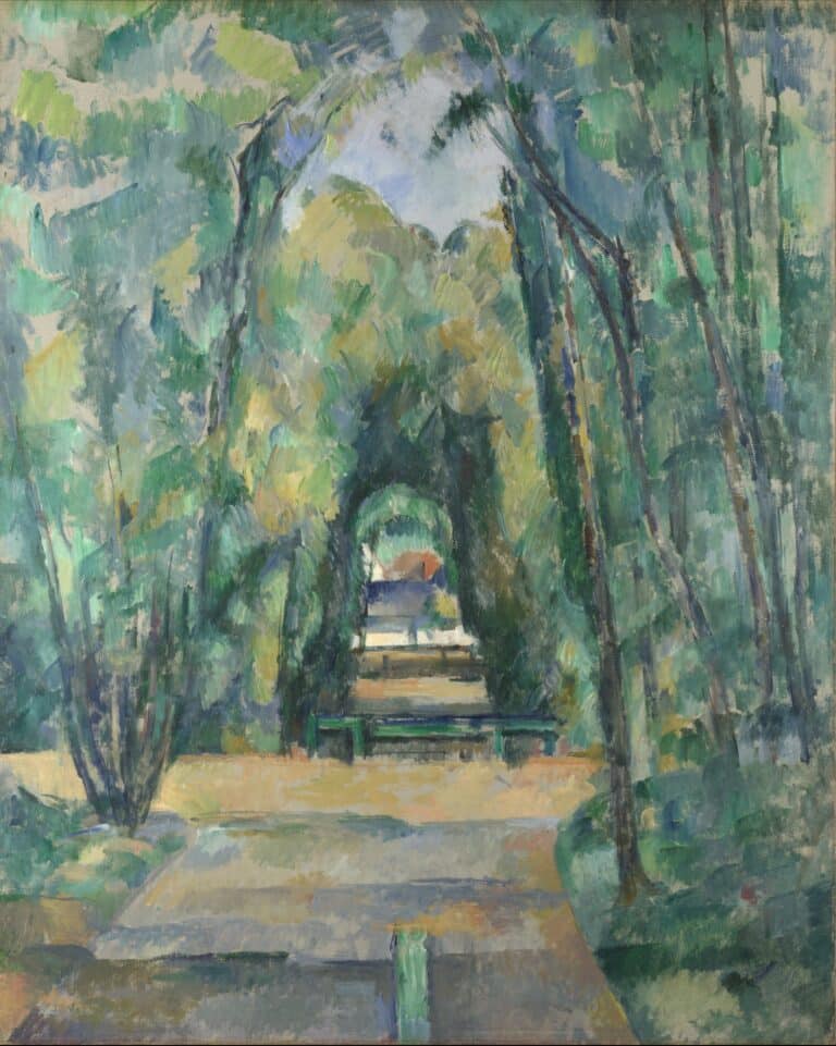 Allée à Chantilly – Paul Cézanne Paul Cézanne