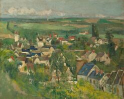 Vue panoramique d’Auvers-sur-Oise – Paul Cézanne Paul Cézanne
