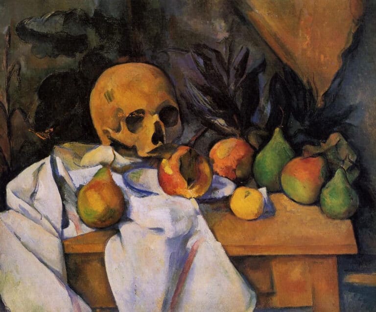 Nature morte au crâne – Paul Cézanne Paul Cézanne