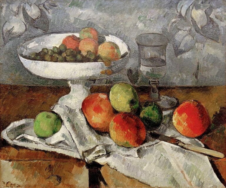 Nature morte avec coupe de fruits – Paul Cézanne Paul Cézanne