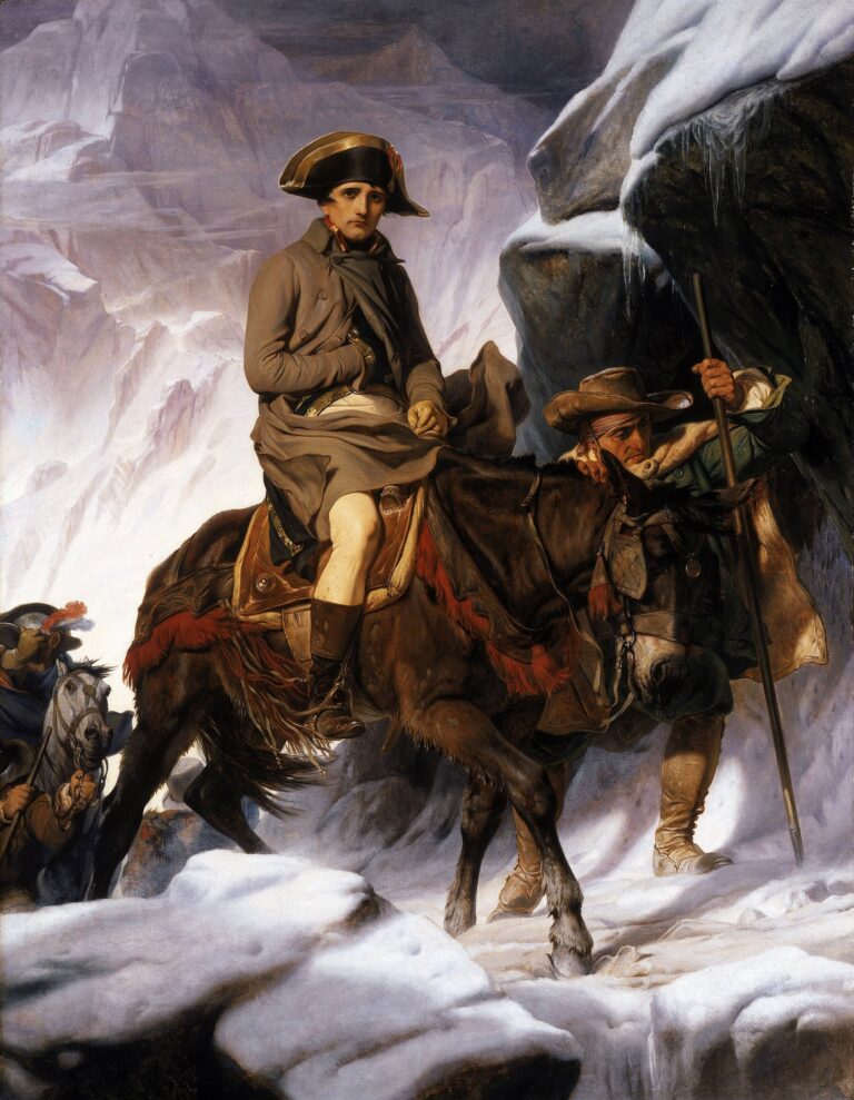 Napoléon traversant les Alpes – Paul Delaroche Paul Delaroche