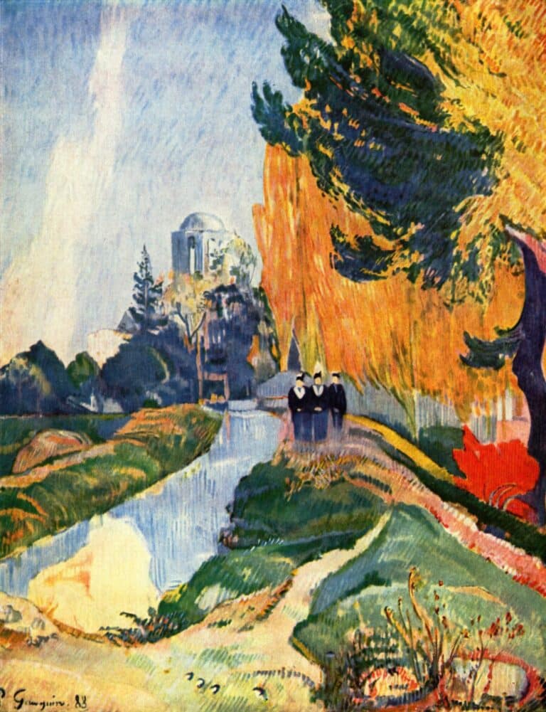 Les Alyscamps – Paul Gauguin Paul Gauguin