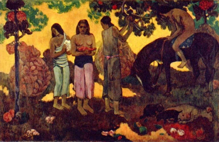 Rupe Rupe (la cueillette de fruits) – Paul Gauguin Paul Gauguin