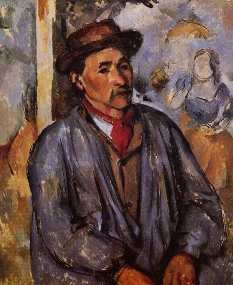 Paysan dans la chemise bleue – Paul Cézanne Paul Cézanne