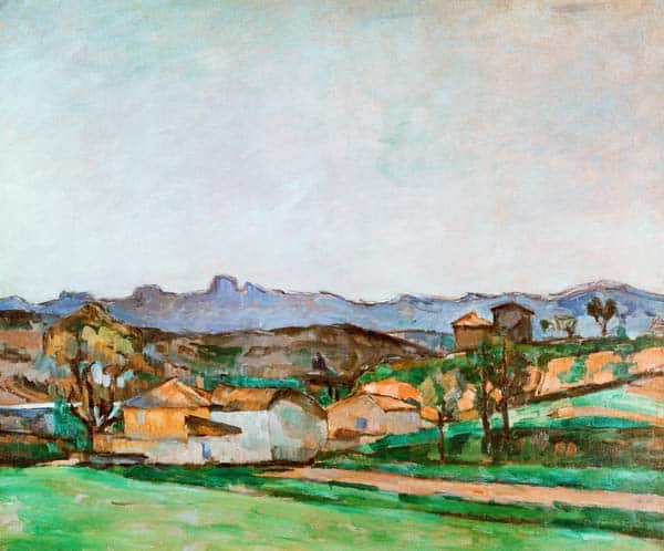 Paysage provençale – Paul Cézanne Paul Cézanne