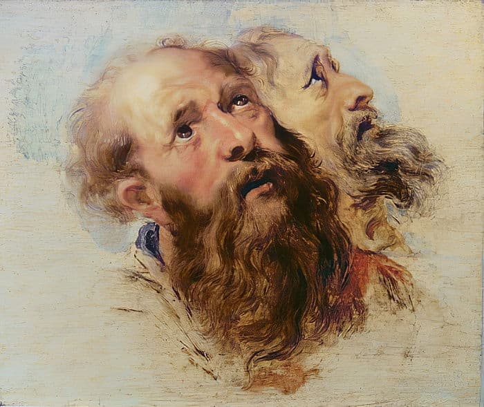 Deux apôtres – Peter Paul Rubens Peter Paul Rubens