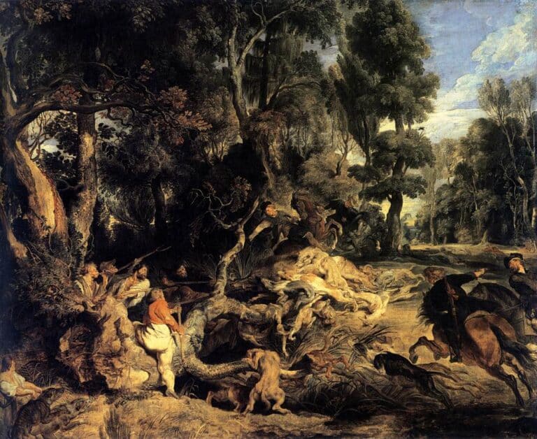 La chasse au sanglier – Peter Paul Rubens Peter Paul Rubens